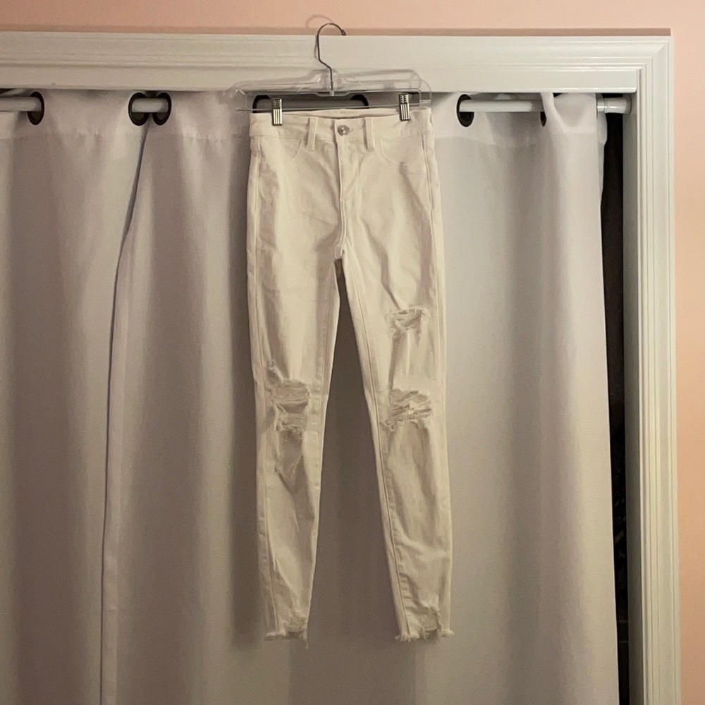 American Eagle Ripped High Rise Jeggings